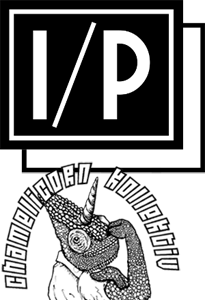 Logos von den Gruppen In/Progress und Chamelicorn Kollektiv